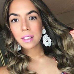 boutique Jewelry - Brand new!!!!! Boho white resin beaded earrings boutique Jewelry - Brand new!!!!! Boho white resin beaded earrings